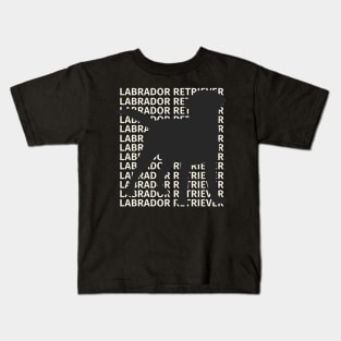 Loyal and Loveable: A Tribute to Labrador Retrievers Kids T-Shirt